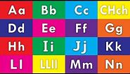 Original Spanish Alphabet Flash Cards | 30 Letters | Quick Study for Spanish Tests
