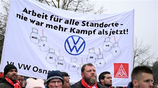 Erneut bundesweiter Warnstreik bei VW
