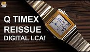 Q Timex Digital Reissue LCA - IN GOLD!