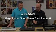 Rega Planar 3 vs. Planar 6 vs. Planar 8 Turntables