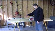 How to use sawhorses safely