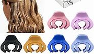 Small Hair Clips for Women Girls Kids, Tiny Hair Claw Clips for Thin/Medium Thick Hair, 1.5 Inch Mini Jaw Clips Matte Octopus Clip Nonslip Spider with Gift Box (Pack of 10 Colors)