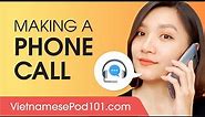 How to Make a Phone Call in Vietnamese - Vietnamese Conversational Phrases