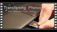 Transferring(copying) Photos from Camera to Computer
