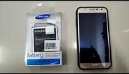 Unboxing Samsung Galaxy J7 2015 Battery Original | New old stock | Fits on J7 Nxt