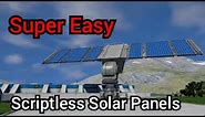 Better Scriptless Solar Pannels