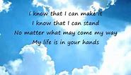 My life is in your hands - Kirk Franklin