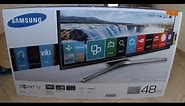 GoPro: Unboxing Samsung UE48J6200 Smart TV