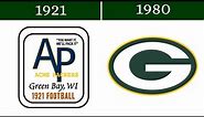 The Evolution of GREEN BAY PACKERS Logo ( through the years )