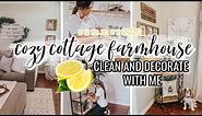 SUMMER 2020 CLEAN AND DECORATE #WITHME | COZY COTTAGE FARMHOUSE STYLE | SUMMER HOME DECOR HAUL