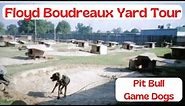 Floyd Boudreaux Yard Tour - American Pit Bull Terrier Kennel