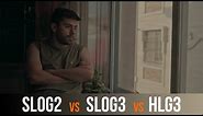 Slog2 vs Slog3 vs HLG3 Extremely High Dynamic Range Test | Which Sony Picture Profile is better?