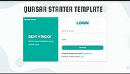 Starting projects with Quasar Framework: a base template with Vite, Vue 3, and Pínia