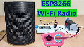 ESP8266: How To Make Wi-Fi Radio [ESP8266 Audio]