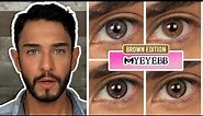 Top 6 BROWN Colored Contact Lenses | MYEYEBB Review