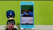 Samsung J1 Ace Blue incoming Calls & Startup Shutdown Screen