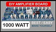 1000 Watt Power Amplifier Board DIY || Part 1/3 || हिंदी || IndianXtremeAudio