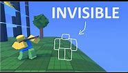 How to make an invisible avatar in roblox (NEW METHOD)