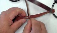 Attaching the Parelli Snaffle Bridle Leather Chin Strap