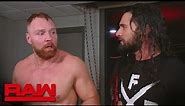 Dean Ambrose wonders why Seth Rollins didn’t have his back: Raw, Feb. 18, 2019