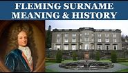 Fleming Surname History