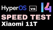 Xiaomi 11T | HyperOS vs MIUI 14 (SPEED TEST) 3DMark, AnTuTu Benchmark, AITUTU Benchmark, Geekbench