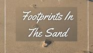 Footprints In The Sand | Art of Condolence