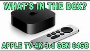 Apple TV 4K 3rd Generation 64GB WiFi Unboxing - What’s in the Box?
