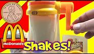 McDonald's Happy Meal Magic 1993 Shake Maker Set - Making Milk Shakes!
