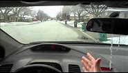 How To Approach A Stop Sign-Driving Lesson