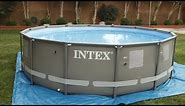 GUIDE Piscine - Installation et montage piscine Intex ULTRA FRAME XTR