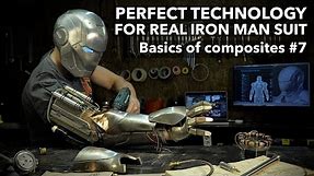 #7 I FOUND IT!!! Perfect material for Real Iron Man suit. 3D print + carbon fiber + electroplating.