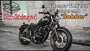 Honda TMX 150 Supremo Bobber build | Honda Rebel-inspired by La Garahe Motorcycles Classic Custom MC