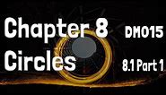 Chapter 8 Circles | 8.1 Circles Part 1