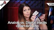 Analog vs. Digital Inputs on an Arduino, Hak5 1726