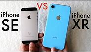 iPHONE XR Vs iPHONE SE! (Should You Upgrade?) (Speed Comparison) (Review)