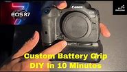 How to Make A Canon EOS R7 DIY Battery Grip In 10 Minutes?