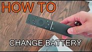 How to Change Battery in Samsung TV Remote