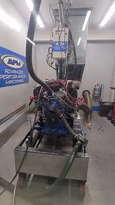 Listen to that gear drive scream ! Another engine finished and ready to hit the street , this 351ci Cleveland with 4V heads, pump fuel and a Comp Cams solid flat tappet camshaft was strong all the way to 7800rpm ! 531hp and 431ft/lb #advancedperformancemachining #builtbyapm #compcams #yellaterrarockers #4vclevo #fordfalcon #fomoco #ford #fitechefi #msdignition #pumpgas #351ci #351cleveland #factoryiron #weiandmanifold #falcon | Advanced Performance Machining