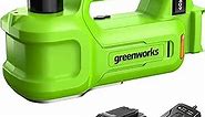 Greenworks 24V Cordless Car Jack Kit, 3 Ton Max Loading For Vehicle Weigh Hydraulic Jack with 2Ah Battery and Charger
