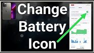 How To Change Battery Icon On iPhone