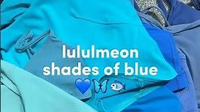 VOTE: Which lululemon Blue Is Your Favorite?! #shorts #lululemonhaul #lululemon