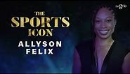 Allyson Felix Accepts the Sports Icon Award