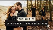 How to photograph an engagement session in a woodland (Behind the scenes) and settings in AV mode