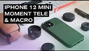 iPhone 12 Mini Moment Case, Tele + Macro Lens Unboxing and First Impressions Review