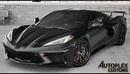 LISTEN TO THAT EXHAUST! THE PERFECT BATMOBILE C8 CORVETTE! FOR SALE!