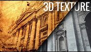 Using 3D to Create Old Paper Texture in Photoshop