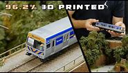 3D print your own working HO scale model trains!