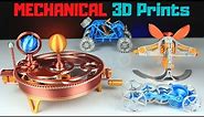 Amazing MECHANICAL 3D Prints | Cool Things to 3D Print