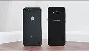 Apple iPhone 8 Plus vs Samsung Galaxy S8+